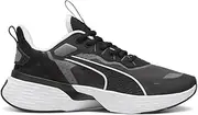 [PUMA] Mens Softride Sway Running Sneakers Shoes - Black