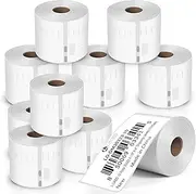 L LIKED 10 Rolls Compatible with Dymo 30323 2-1/8" X 4" Shipping & Internet Postage Replacement Labels for LW Labelwriter 450, 450 Turbo, 4XL Printer (10 Rolls)