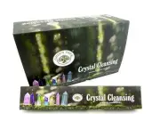 Crystal Wonderland Crystal Cleasing Incense Sticks Green Tree