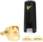 Vandoren LC07P Optimum Alto Saxophone Ligature - Gilded Gold