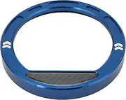 Zohisin Front Dashboard Speedometer Gauge Bezel Trim Replacement for Polaris RZR570 RZR 800 900 RZR 1000 BLK Red CNC Machined from 6061 T6 Billet Aluminum Anodized Color (Blue)