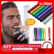 2pcs Creative Mini Multi Color Baseball Stick Metal Pipe Cigarette Tobacco Pipe