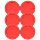 1 Cup Red Kitchen Container Lid BPA Free Microwave Safe Dishwasher Friendly