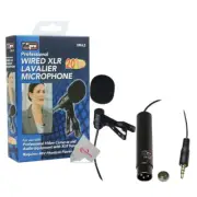 Vidpro Professional Wired XLR Lavalier Microphone XM-L2 for Pro Audio Equipment