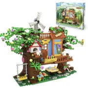UJYY Tree House Building Set 824PCS Building Block Toy Forest House Building