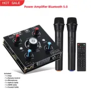AMP-2206 Power Amplifier 100W Bluetooth 5.0 HDMI ARC Coaxial Optical w/Remote
