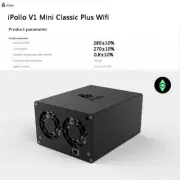 iPollo V1 Mini Classic Plus ETC Miner 280MH/s 270W Crypto Currency Ready to ship
