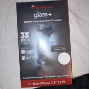 New ZAGG InvisibleShield Glass+ Screen Protector – HD Tempered for iPhone 11 Pro