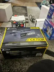 CORSAIR CX750M 80 PLUS Bronze Semi-Modular Power Supply- Low-Noise ATX 750 Watt