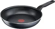 Tefal XL Force C38508 Frying Pan 32 cm Extra Large, Non-Stick Coating, Robust, Thermal Signal at Ideal Frying Temperature, Not Suitable for Induction Cookers, Oven Safe up to 175 Degrees, Made in