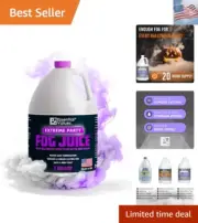 Fog Machine Fluid - Extreme High Density 128 FL OZ / 1 Gallon, – Produces Wh...
