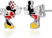 [Disney] Mismatched Stud Earrings - Mickey Mouse and Minnie Mouse, Nightmare Before Christmas, Winnie the Pooh, Beauty and the Beast, Sterling Silver