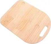 COLLBATH Glide Pad Wooden Blender Pad Kitchen Appliance Sliding Tray Countertop Appliance Slider Mixer Pad Slider Mixer Mat Slide Kitchen Mixer Accessories Stand Mixer Attachment Iron Khaki