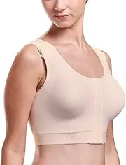 [MARENA] Flexfit Ultra-High Coverage Bra – Post Surgery Compression Bra with Full Adjustability