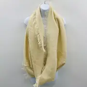 Top It Off Womens One Size Sweater Knit Fringe Infinity Neck Fashion Scarf 017