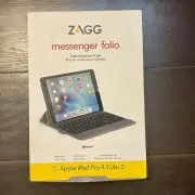 ZAGG ID8BSF-BBS Keyboard Folio Case for Apple iPad Air 2 - Black