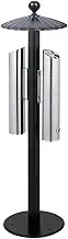 Outdoor Trash Can Outdoor Floor-Standing Vertical Smoking Area Ash Column Indoor Smoke Extinguishing Trash Can Outside Garbage can