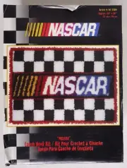 Nascar Latch Hook Kit Checkered Flag #NC5504 Rug Caron Complete Open Box New
