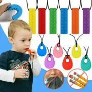 Autism Chewy Necklace - Kids Baby Chewie Sensory Chew ASD ADHD Tear Drop SPD