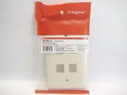 Pass & Seymour Legrand WP3404-LA 1-Gang 4-Port Wall Plate Lt. Almond (T56)