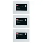 3x Jasart Studio 10x14" Cotton Painting/Drawing Canvas Board Panel 380GSM White