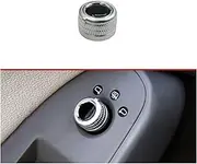 Fit for Audi A4 B8 Q5 2009-2016 Reversing Mirror Switch Knob Mirror Mirror Adjustment Chrome-plated Button