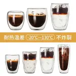 WATER GLASS MUG COFFEE CUP SET HEAT-RESISTANT DOUBLE HANDLE