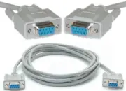 Lot120pk 10ft long DB9pin Female~F Null Modem Cross/Nul wired,Serial RS232 Cable