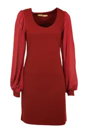 Enigma Ponti/Chiffon Dress--MART-M7799EN