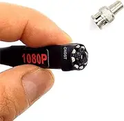 CNDST 1080P 2MP HD 4-in-1 TVI/CVI/AHD/960H CVBS CCTV Mini Spy Hole Camera for 1080P 4-in-1 TVI/AHD/CVI/CVBS/960H-DVR f3.6mm Lens 90 Degree DC 12 V, 1. A, with 8 Infrared IR LEDs