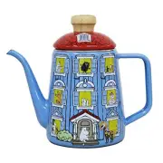 Fuji Horo MOH-1.0DP Enamel Drip Pot Moomin House 1.0L Kettle Japan