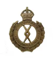 31st Australian BN Kennedy Regiment Cap Badge Brass Metal