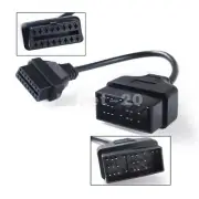22 Pin OBD1 to 16 Pin OBD2 for TOYOTA Diagnostic Scanner Convertor Adapter Cable