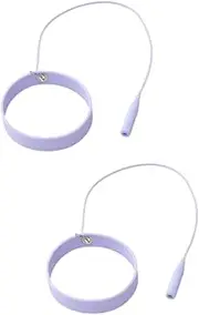 CRILSTYLEO 2pcs Eyelash Extension Tweezer Protector Small Lash Applicator Holder Silicone Wrist Band