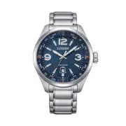 Citizen AW1830-88L Eco-Drive Pilot Traveler Watch – 42.6mm Blue Dial, 100M WR