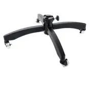 TreeKeeper Christmas Tree Stand Scratch Resistant Rolling Plastic in Black