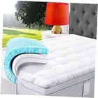 3 Inch Dual Layer Memory Foam Mattress Topper Queen, 2 Inch Memory Foam Plus