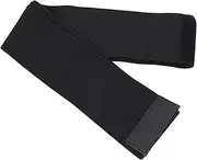 [Yardenfun] 1pc Elastic Woman Waist Training Belt Practical Thin Sports Belly Band (Black)