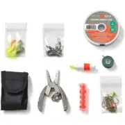 Off Grid Tools Fishing and Hunting Mini Kit Comes In Resealable Pouch GTBFISHM