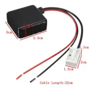 For BMW E61 E60 E62 Bluetooth Stereo Radio AUX In Adapter Receiver + Filter New