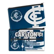 88925 CARLTON BLUES AFL TEAM SONG LARGE NEOPRENE SCHOOL PENCIL CASE