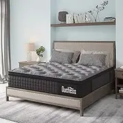 Duchess 34cm Double Hybrid Mattress - Mattress Comfortable Memory Foam and Pocket Springs with Pressure Relief Breathable Design Reinforced Edge Support