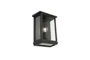 Madrid Outdoor Wall Light 1Lt Small/Large in Black, Bronze or White