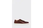 Burton Mens Smart Leather Trainers (Brown) (11 UK)