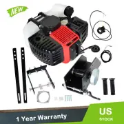43cc Bicycle Rear Friction Gasoline Engine For 2Stroke Bike Gas Motorized Engine