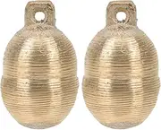 Mikinona Dog Bell Replacement Brass Pet Jingle Bell for Cattle Sheep Decorative