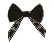 L04 Retro Shiny Bow Hairpin Sweet Girl Top Clip Temperament Back of The Head Thick Hair Headdress for Ladies and Girls Shopping