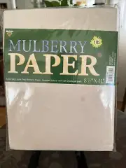 1 Pound Lb of Mulberry Thin Tissue Paper: Over 200 Sheets 8.5” by 11”