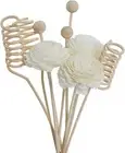 9Pcs Reed Diffuser Sticks Set, Rattan Fragrance Primary Color