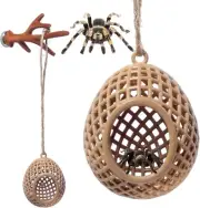 Jumping Spider Hide, Jumping Spider Enclosure Accessories with Decoration, Pe...